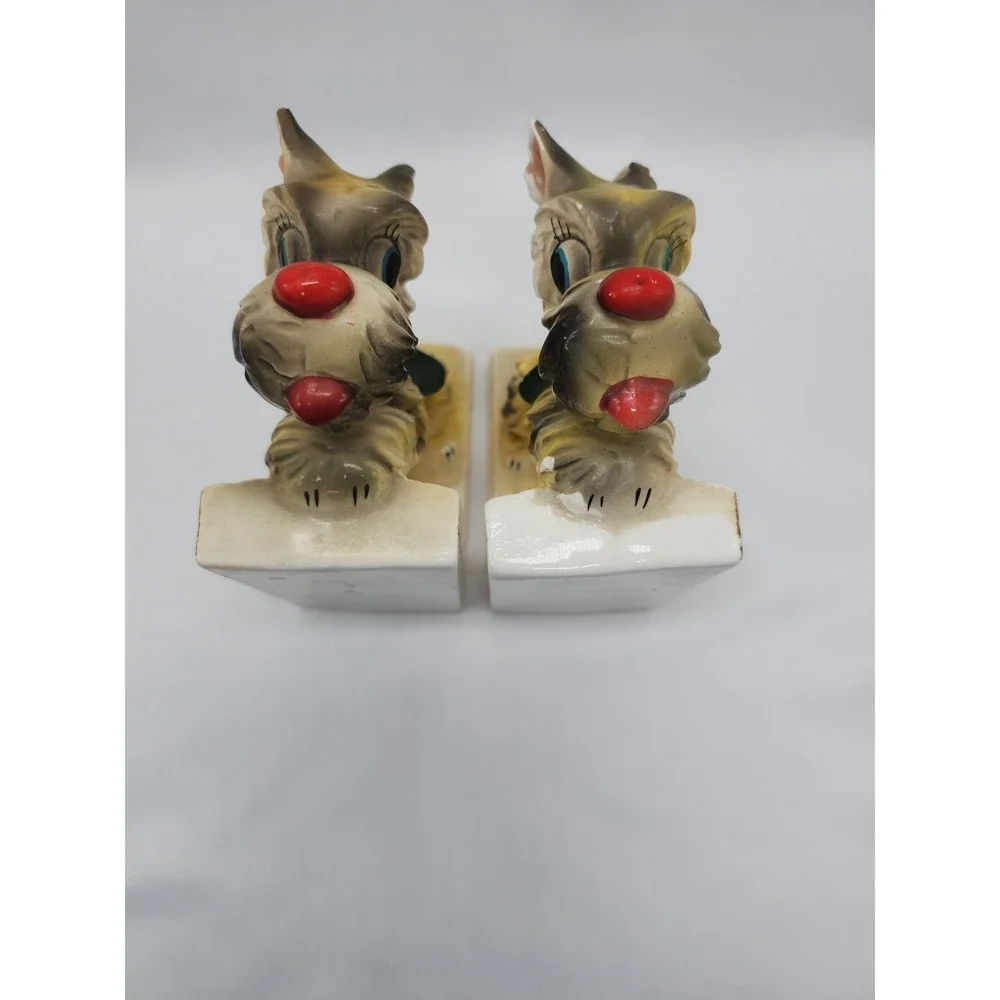 vintage scottie dog bookends‎